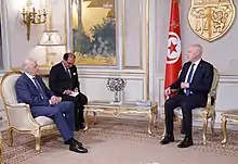 "Republic Hall" during the presidency of Kais Saied