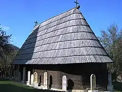Seča Reka wooden church