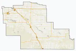 Masinasin is located in County of Warner