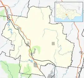 Springfield is located in Shire of Macedon Ranges