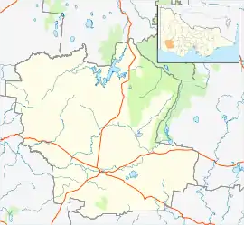 Gringegalgona is located in Shire of Southern Grampians