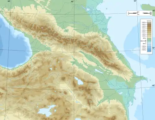 Surami Pass is located in Caucasus mountains