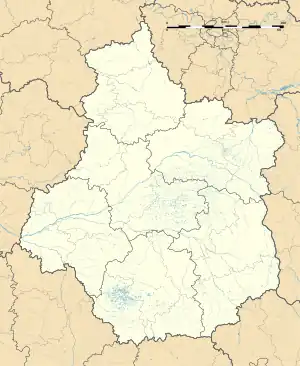 Orgères-en-Beauce is located in Centre-Val de Loire