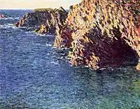 Grotto at Port-Domois (1886), Museum of Modern Art, Ibaraki