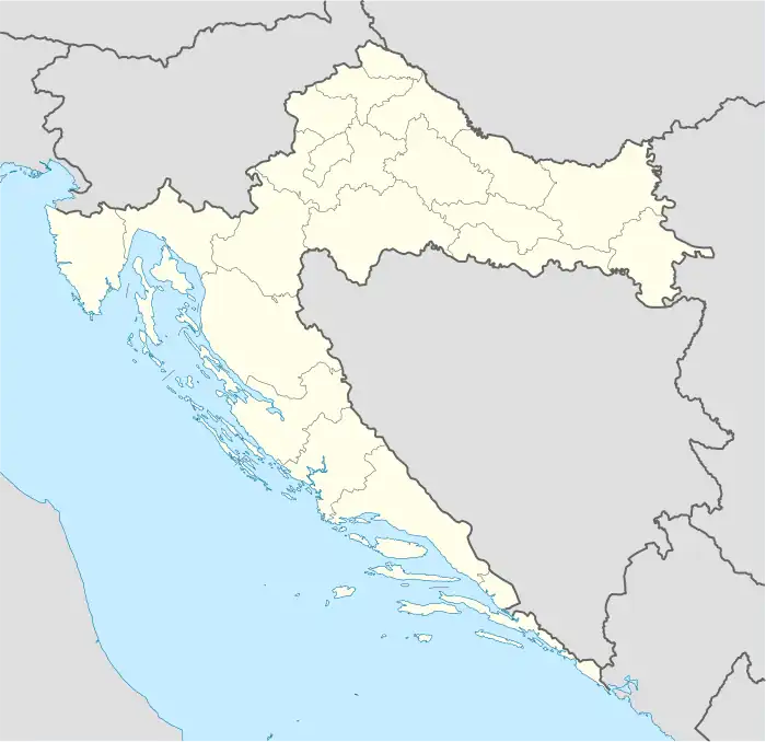 Omiš is located in Croatia