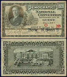 Democratic Convention guest pass
