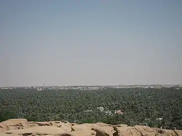 Al-Ahsa Oasis, also known as Al-Hasa Oasis, in Saudi Arabia is the largest oasis in the world