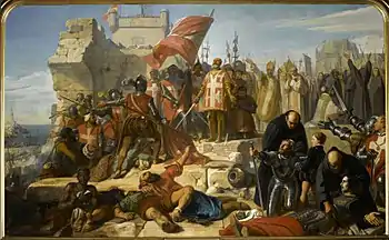 Levée du Siège de Malte by Charles-Philippe Larivière