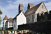Liebfrauenkapelle, the parish church and the cemetery