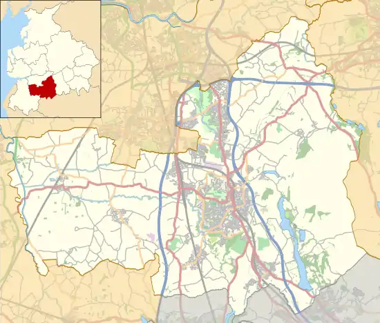 Chorley Interchange is located in the Borough of Chorley