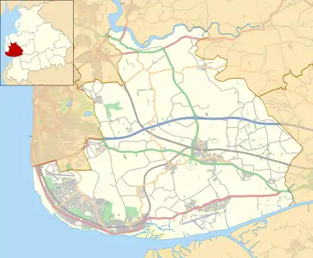 Royal Lytham & St. Annes  is located in the Borough of Fylde