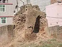 Ruins of courtyard