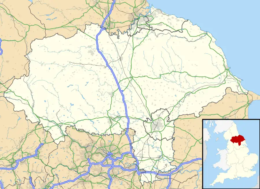 Nether Poppleton is located in North Yorkshire