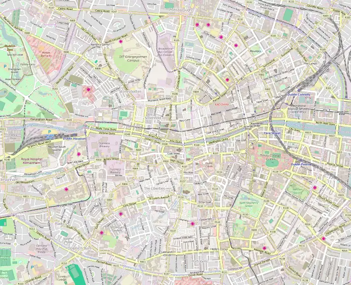 Marsh's Library is located in Central Dublin