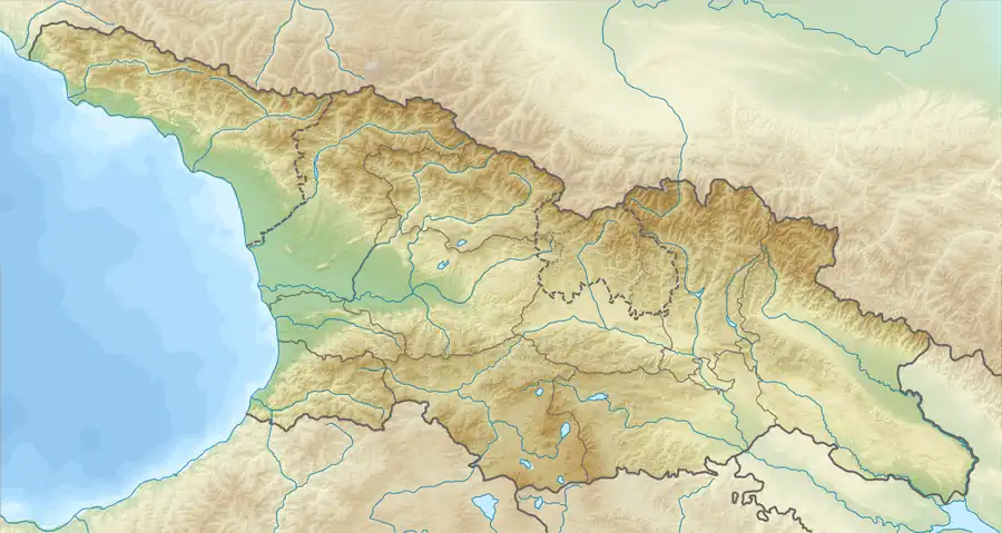 Surami Pass is located in Georgia