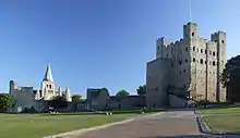 2011 photograph of Rochester Castle