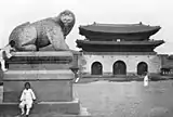 Gwanghwa Gate, the main gate of Gyeongbokgung Palace