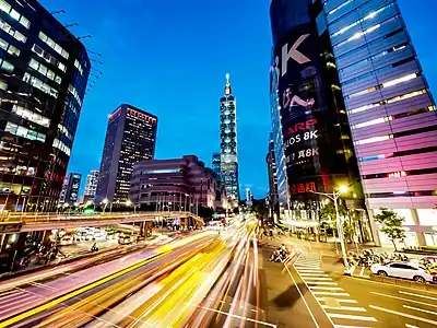 Xinyi District night view