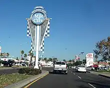 Welcome sign in 2012